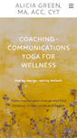 Mobile Screenshot of agreencoaching.com